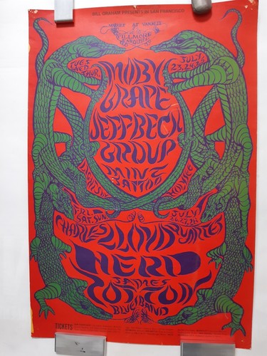 Konzertplakat jeff - (original),